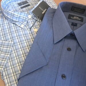 Docker and stafford shirt sleeve shirts